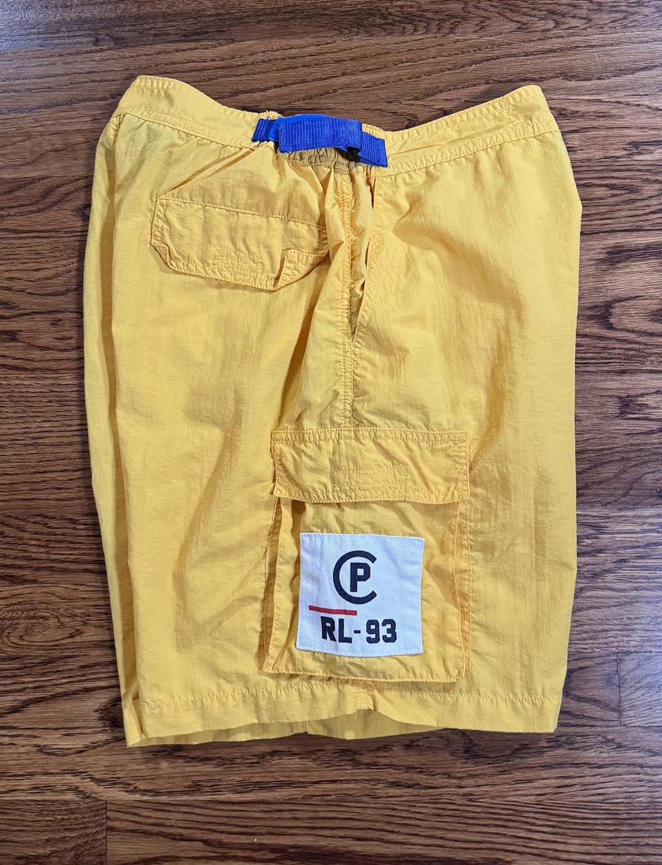 パンツ RL-93 Nylon Cargo Shorts MADE IN USA XL Generic Mens Athletic Shorts, Men's Long Cargo Relaxed Fit Casual